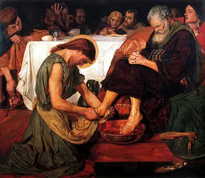 Jesus Washing Peter's Feet Ford Madox Brown